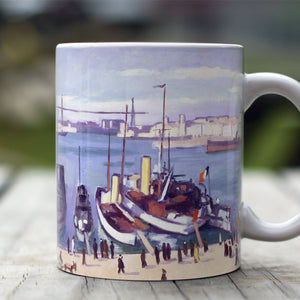 Ceramic Mugs Albert Marquet The Old Port, Marseille