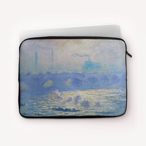 Laptop Sleeves Claude Monet Waterloo Bridge