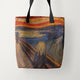 Tote Bags Edvard Munch The Scream