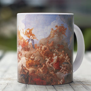 Ceramic Mugs Francois Lemoyne The Apotheosis of Hercules