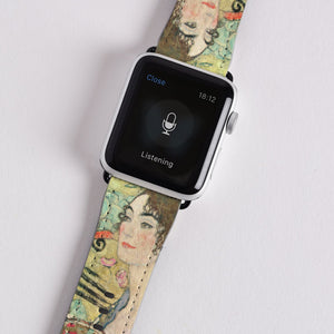 Apple Watch Band Gustav Klimt Woman with a Fan