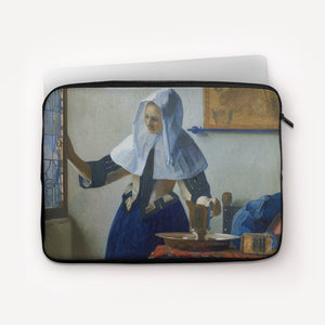 Laptop Sleeves Johannes Vermeer Young Woman with a Water Pitcher