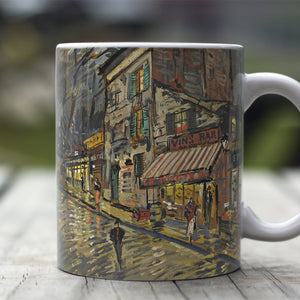 Ceramic Mugs Konstantin Korovin Paris by Night