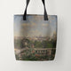 Tote Bags Martin Rico Ortega View of Paris from the Trocadero