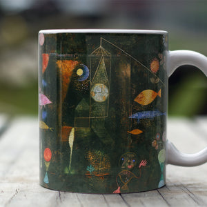 Ceramic Mugs Paul Klee Fish Magic