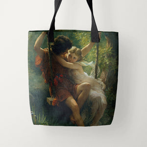 Tote Bags Pierre Auguste Cot Springtime