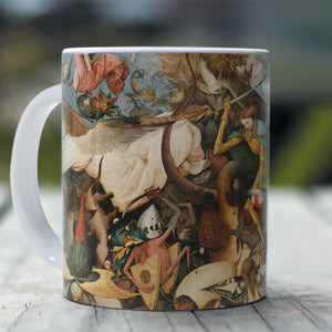 Ceramic Mugs Pieter Bruegel the Elder The Fall of the Rebel Angels